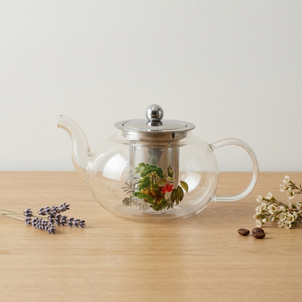 TETERA DE VIDRIO CON INFUSOR - Julia II