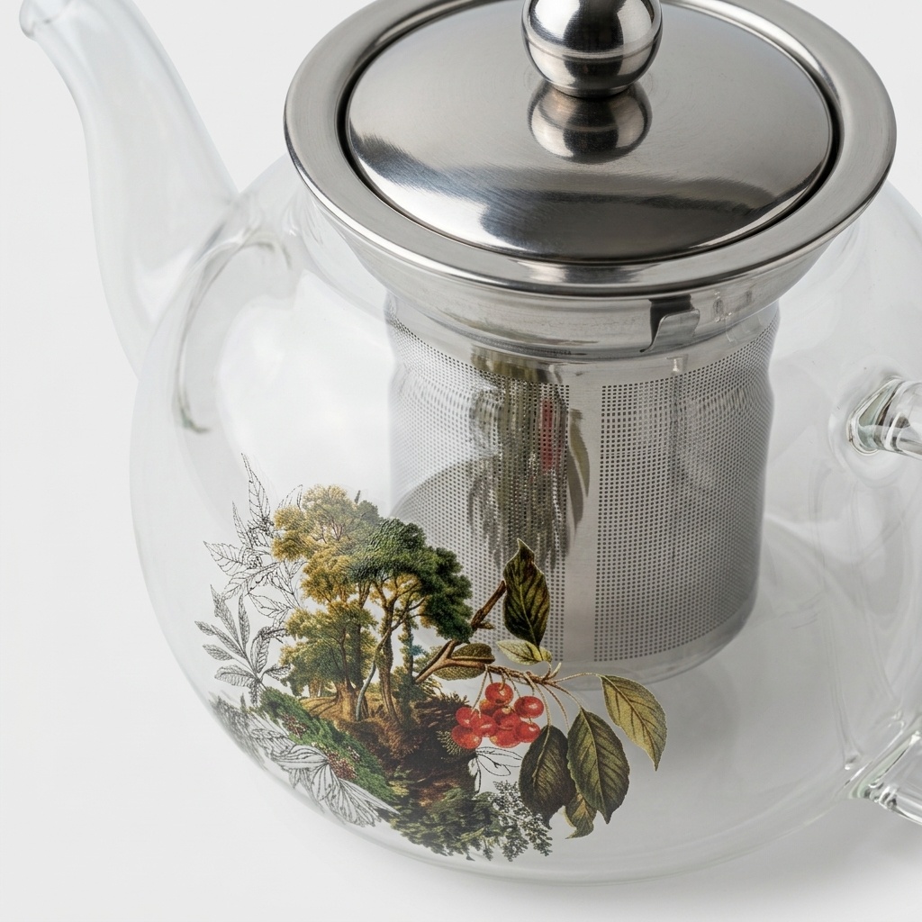 TETERA DE VIDRIO CON INFUSOR - Julia II