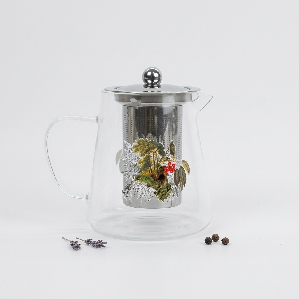 TETERA DE VIDRIO CON INFUSOR - Julia