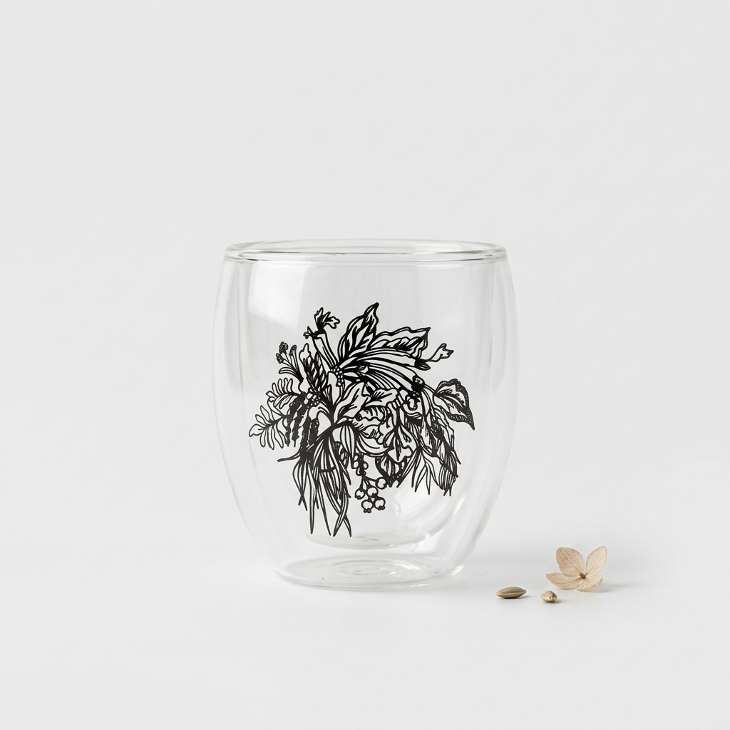 VASO DE VIDRIO DOBLE PARED 150 ml - Julia II