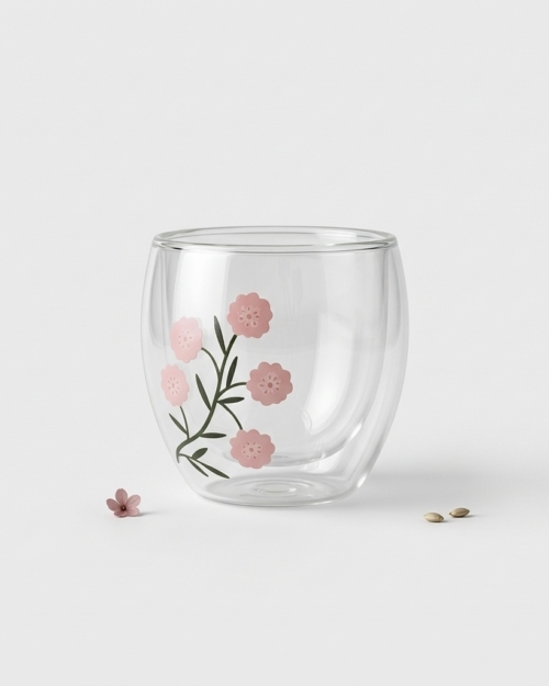 VASO DE VIDRIO DOBLE PARED 250 ml - Sofi II