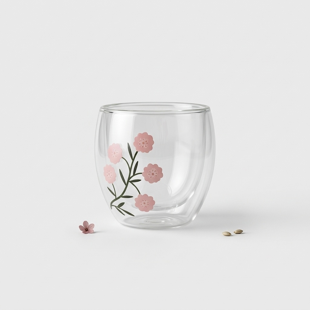 VASO DE VIDRIO DOBLE PARED 250 ml - Sofi II