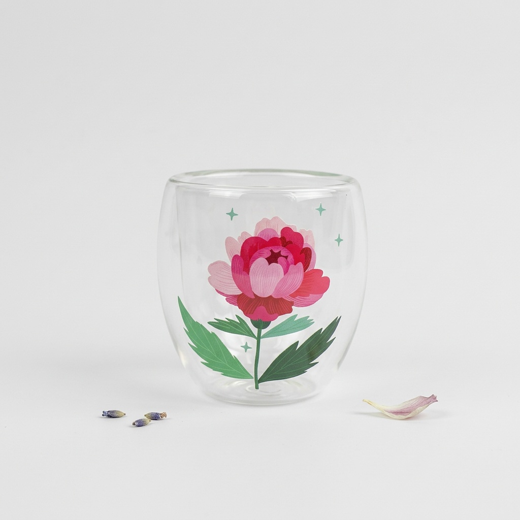 VASO DE VIDRIO DOBLE PARED 150 ml - Sofi