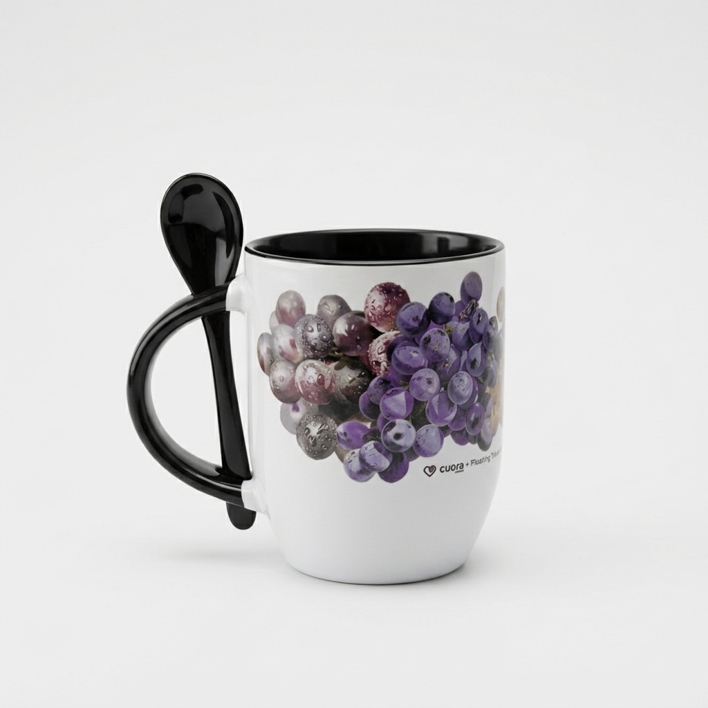 TAZA BOMBÉ - Flor I