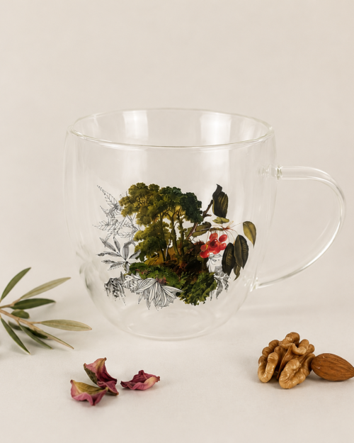 TAZA DE VIDRIO DOBLE PARED 250 ml - Julia I