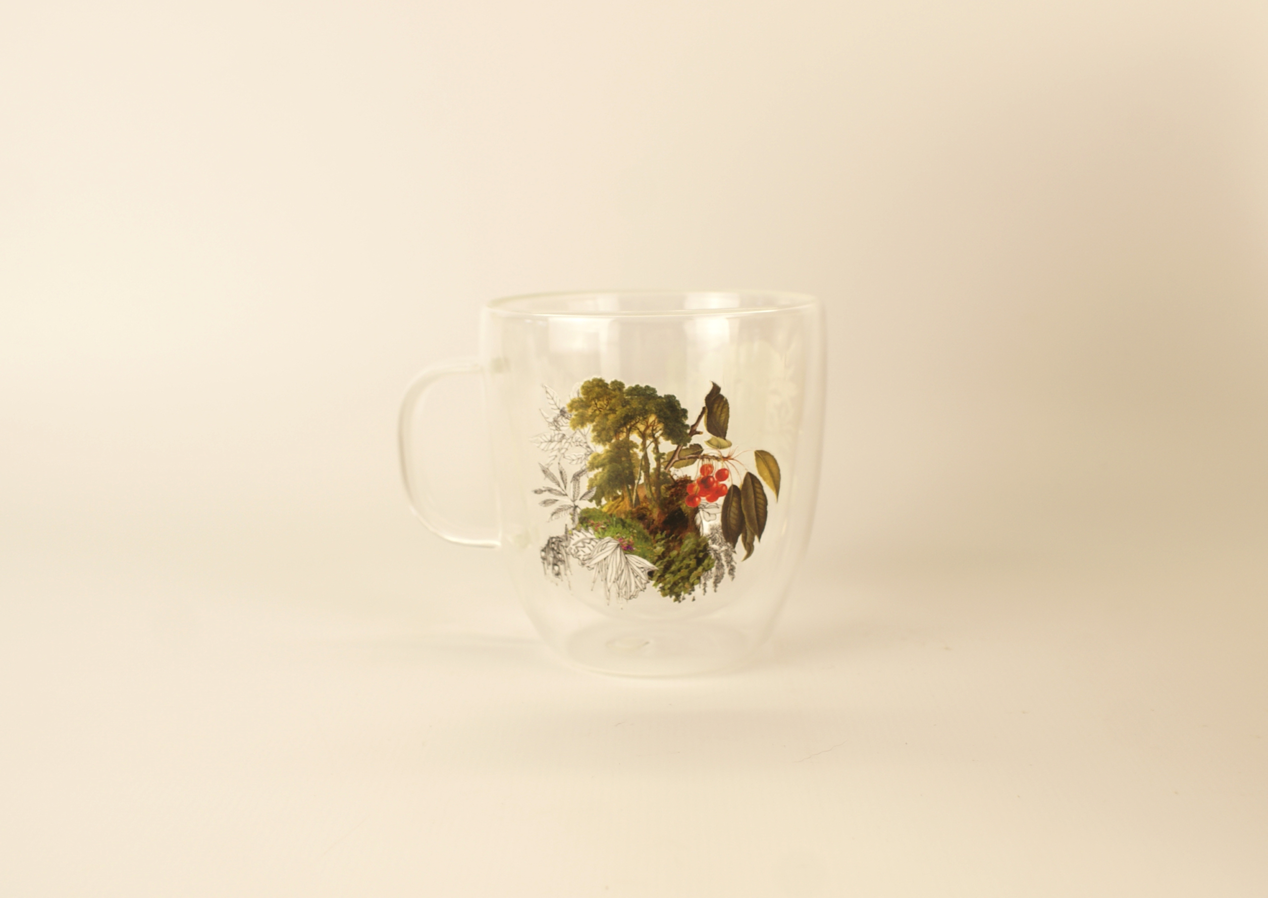 TAZA DE VIDRIO DOBLE PARED 150 ml - Julia I