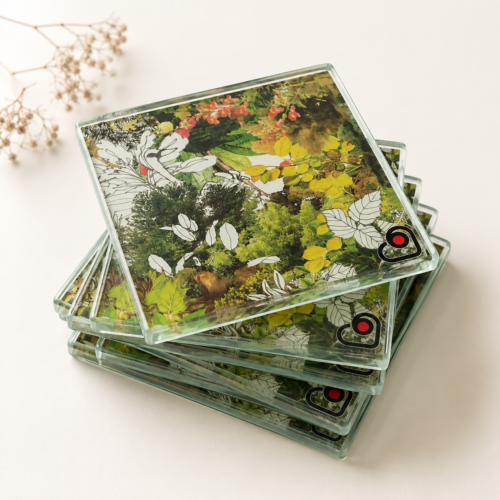 Set de 6 POSAVASOS (10x10 cm) - Julia I