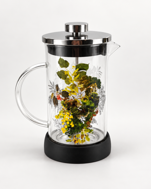 CAFETERA DE VIDRIO CON ÉMBOLO - Julia I