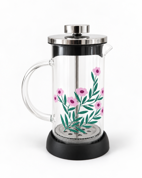 CAFETERA DE VIDRIO CON ÉMBOLO - Julia II